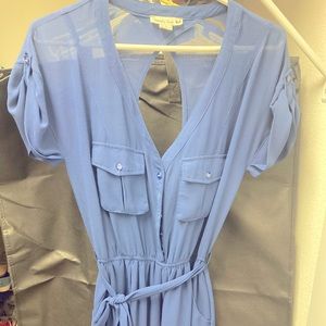 Blue romper